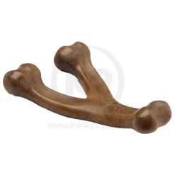 Benebone Wishbone Dog Chew Toy Bacon Medium