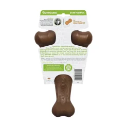 Benebone Wishbone Dog Chew Toy Peanut Butter Large