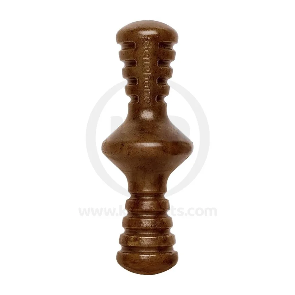 Benebone Zaggler Durable Dog Chew Toy Bacon Small
