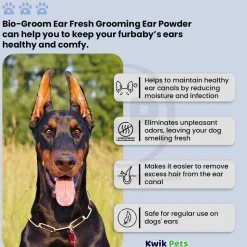 Bio-Groom Ear Fresh Grooming Ear Powder for Dogs 24g