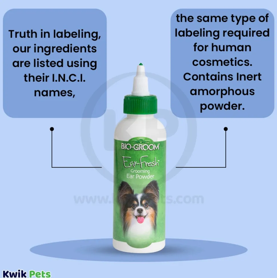 Bio-Groom Ear Fresh Grooming Ear Powder for Dogs 24g