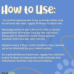 Bio-Groom Ear Mite Treatment for Dogs & Cats 1-oz