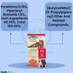 Bio-Groom Ear Mite Treatment for Dogs & Cats 1-oz