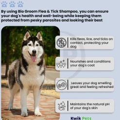 Bio-Groom Flea & Tick Dog Shampoo 32-oz