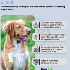 Bio-Groom Flea & Tick Dog Shampoo 32-oz