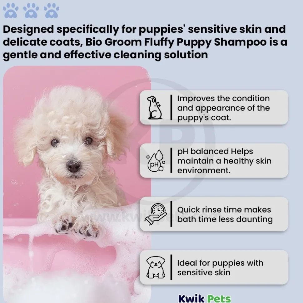 Bio-Groom Fluffy Puppy Shampoo 12-oz