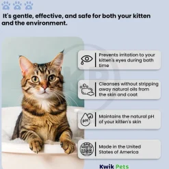 Bio-Groom Kuddly Kitty Tearless Cat Shampoo 8-oz