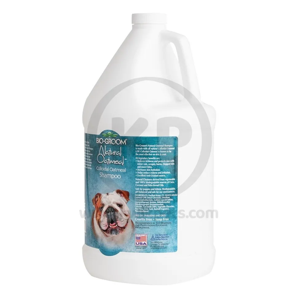 Bio-Groom Natural Oatmeal Soothing Anti-Itch Shampoo 1 gal