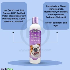 Bio-Groom Natural Oatmeal Soothing Anti-Itch Creme Rinse 12-oz