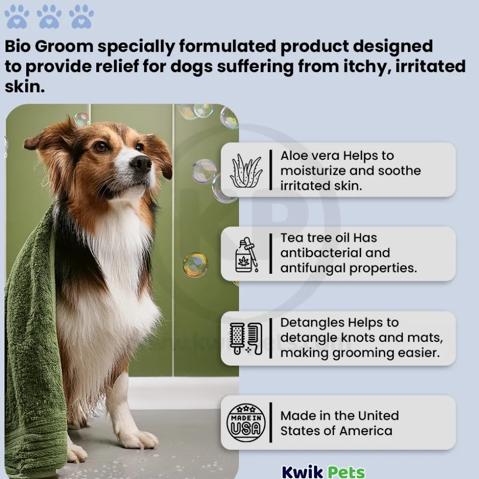Bio-Groom Natural Oatmeal Soothing Anti-Itch Creme Rinse 12-oz