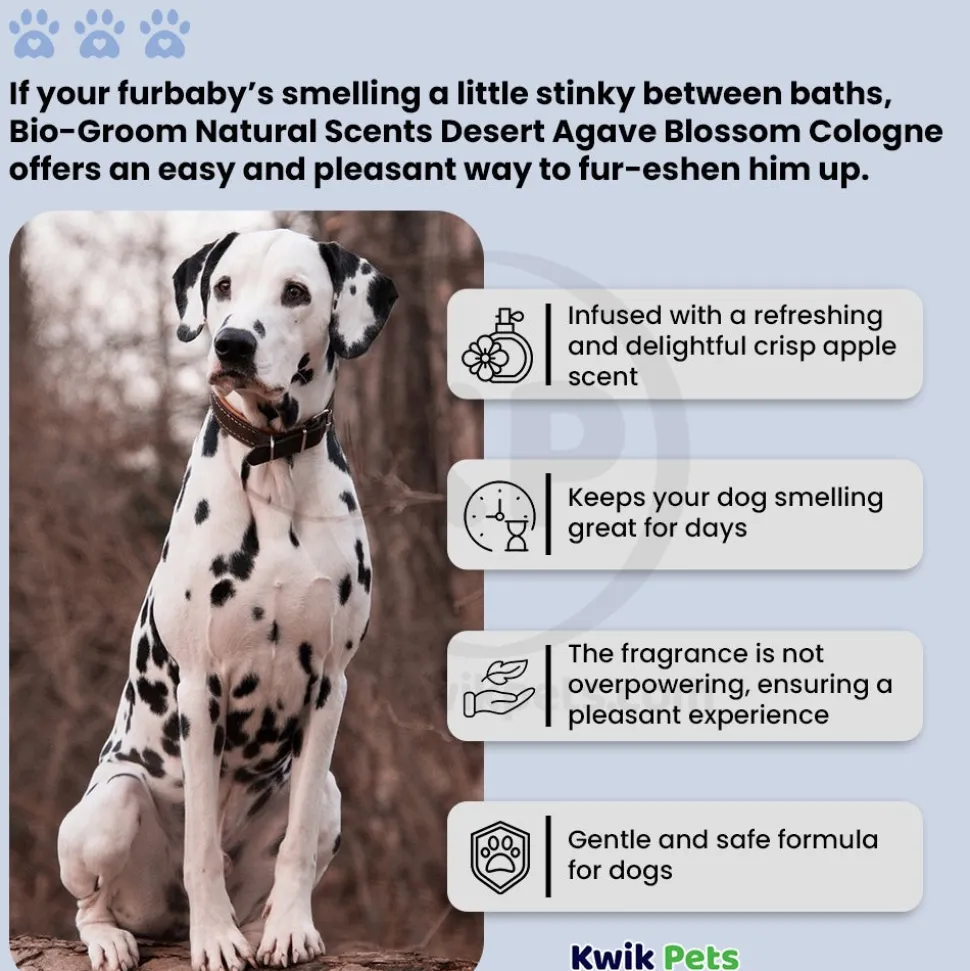 Bio-Groom Natural Scents Crisp Apple Cologne Spray for Dogs 4-oz