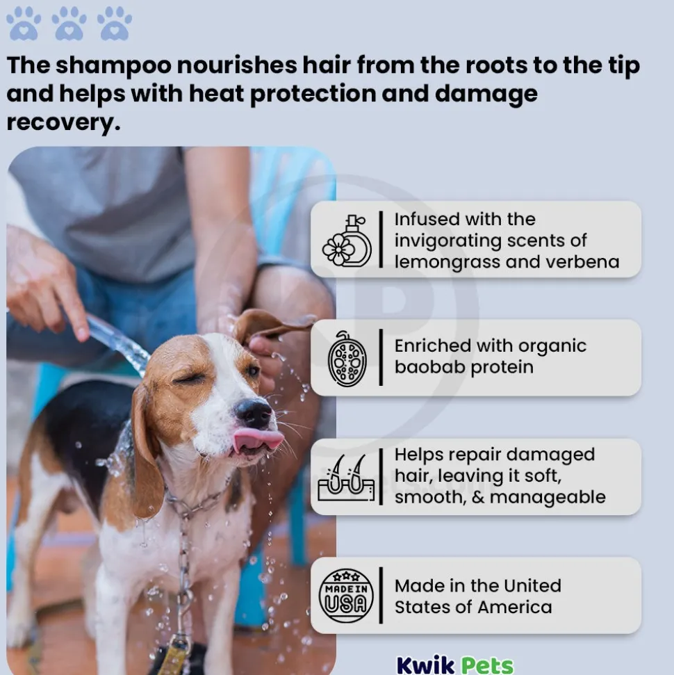 Bio-Groom Natural Scents Lemon Grass & Verbena Dog Shampoo 8-oz