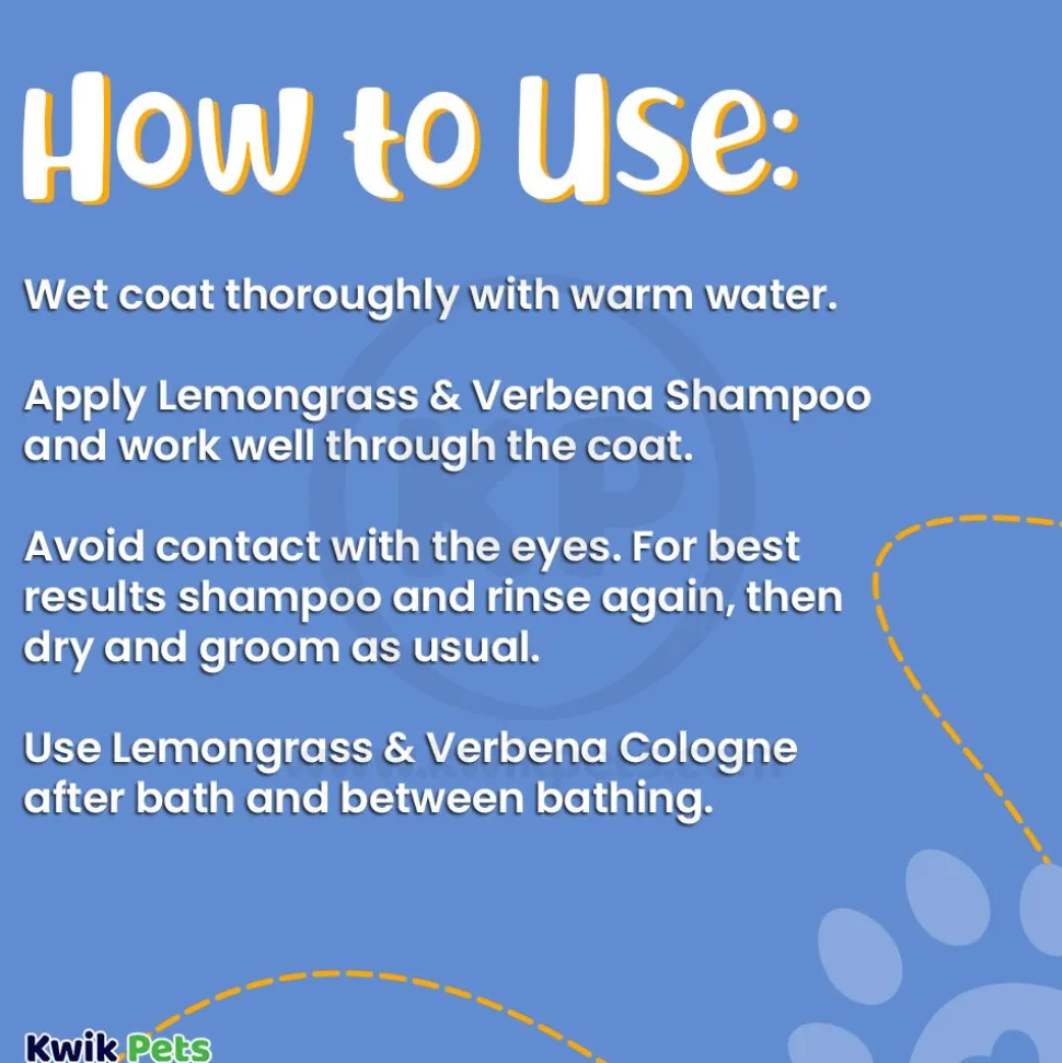 Bio-Groom Natural Scents Lemon Grass & Verbena Dog Shampoo 8-oz