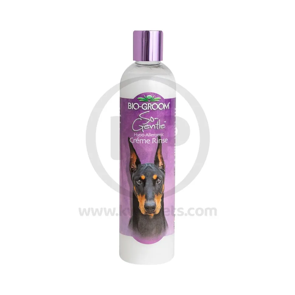 Bio-Groom So-Gentle Hypo-Allergenic Creme Rinse Dog Conditioner 12-oz