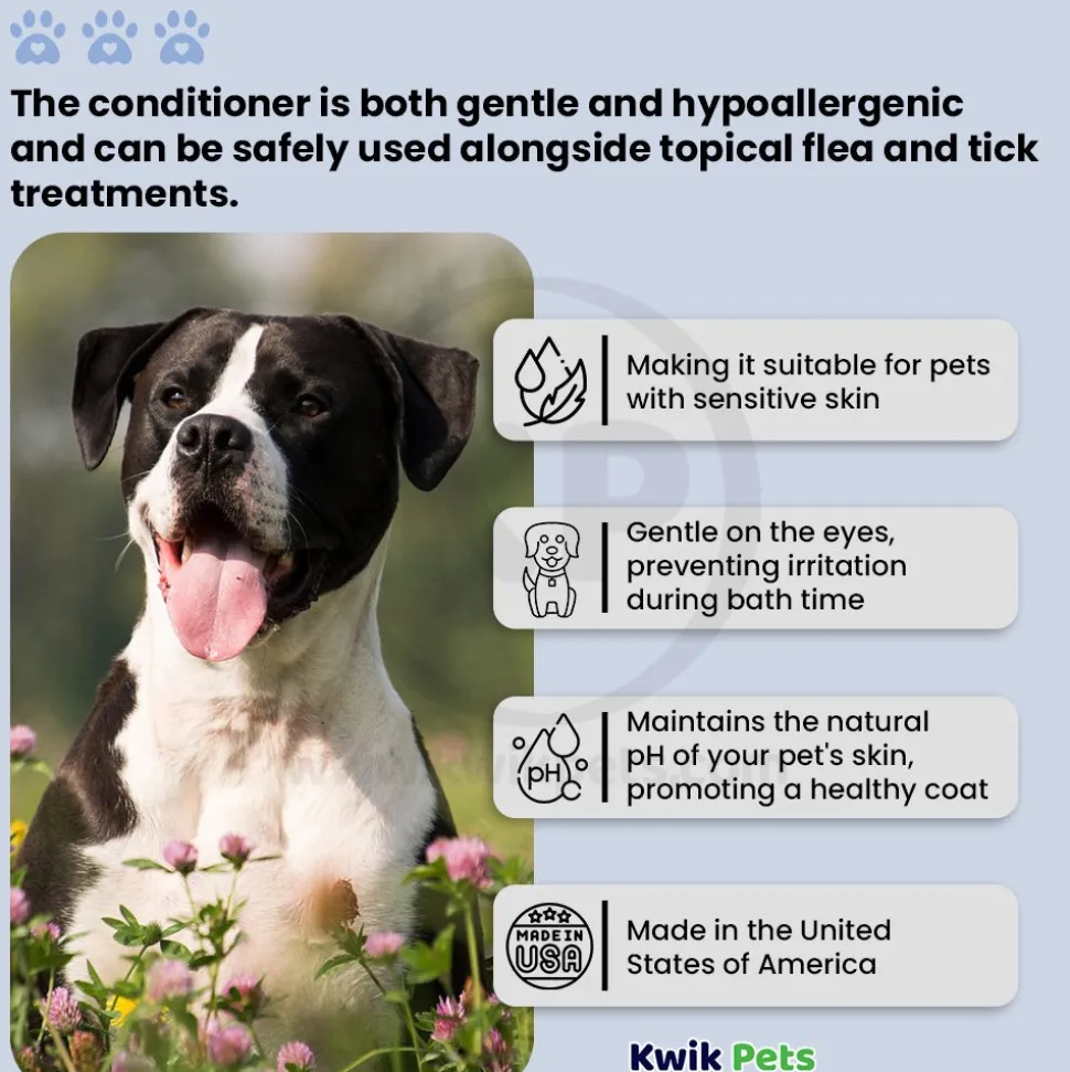 Bio-Groom So-Gentle Hypo-Allergenic Creme Rinse Dog Conditioner 12-oz