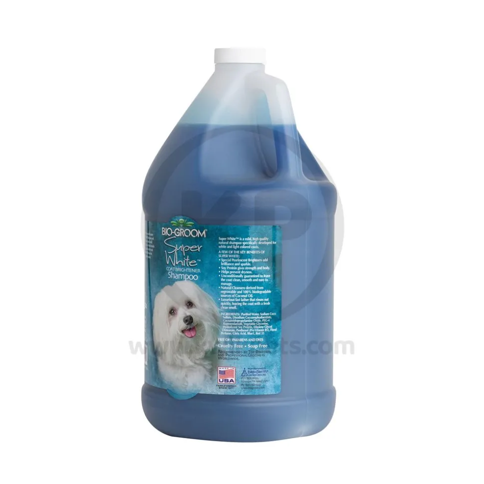 Bio-Groom Super White Shampoo 1 gal