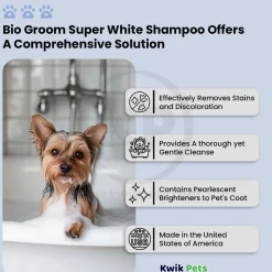 Bio-Groom Super White Shampoo 1 gal
