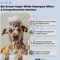 Bio-Groom Super White Shampoo for Dogs 12-oz