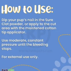 Bio-Groom Sure Clot Fast Acting Styptic Powder 0.5-oz