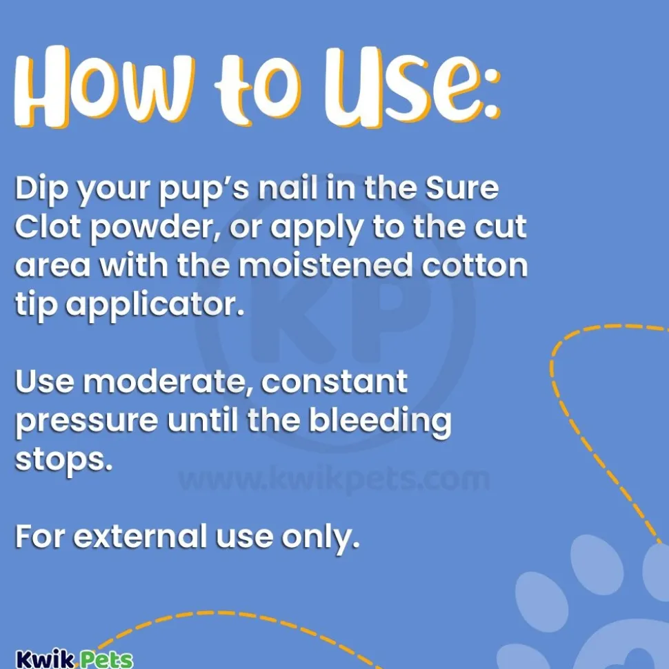 Bio-Groom Sure Clot Fast Acting Styptic Powder 0.5-oz