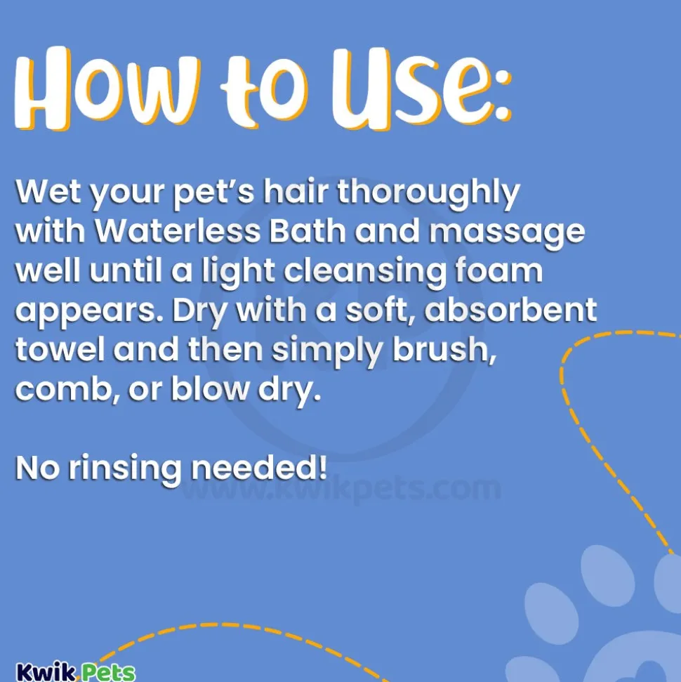 Bio-Groom Waterless Bath No Rinse Dog Shampoo 16-oz