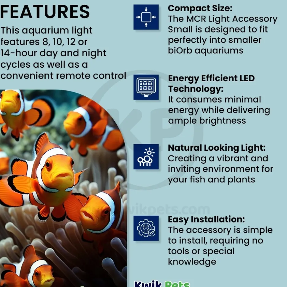 biOrb MCR Light Accessory for Aquarium Small
