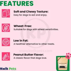 Bocce's Bakery Mud Pie Oh My Training Bites Dog Treats Peanut Butter Carob & Vanilla 6-oz