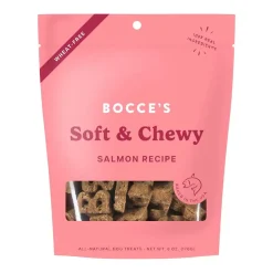 Bocce's Bakery Soft & Chewy Dog Treats Salmon 6-oz