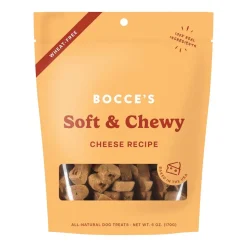 Bocce's Bakery Soft & Chewy Dog Treats Cheese 6-oz