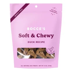 Bocce's Bakery Soft & Chewy Dog Treats Duck 6-oz
