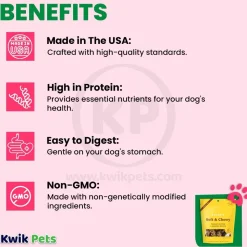 Bocce's Bakery Soft & Chewy Dog Treats Peanut Butter & Banana 6-oz