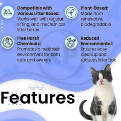 Boxiecat Air Lightweight Extra Strength Premium Clumping Cat Litter 6.5-lb