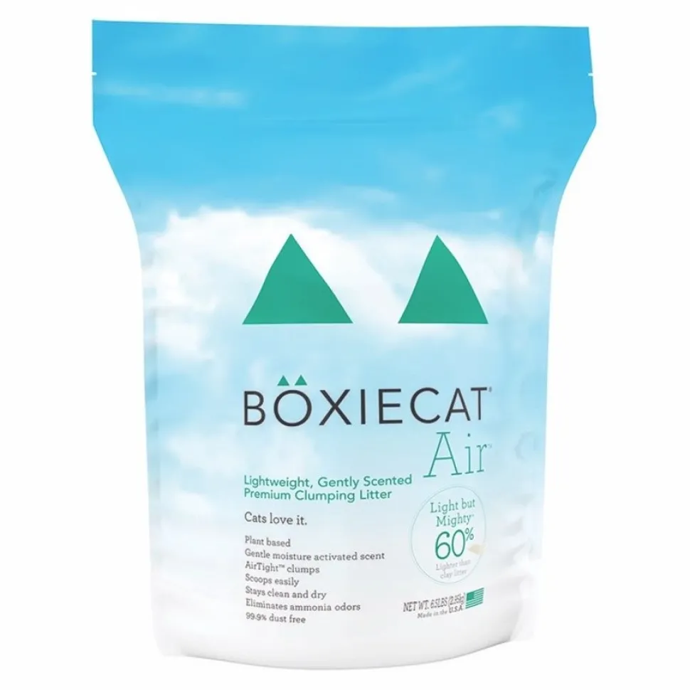 Boxiecat Air Lightweight Gently Scented Premium Clumping Cat Litter 6.5-lb