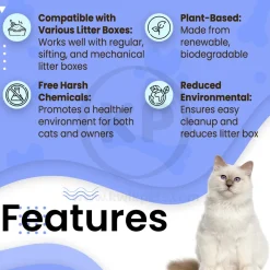 Boxiecat Air Lightweight Scent Free Premium Clumping Cat Litter 6.5-lb