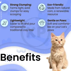 Boxiecat Glo Natural Attractions Clumping Corn Cat Litter 6.5-lb