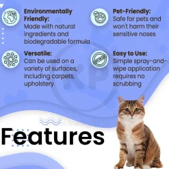 Boxiecat Premium Scent-free Stain & Odor Remover 24-oz