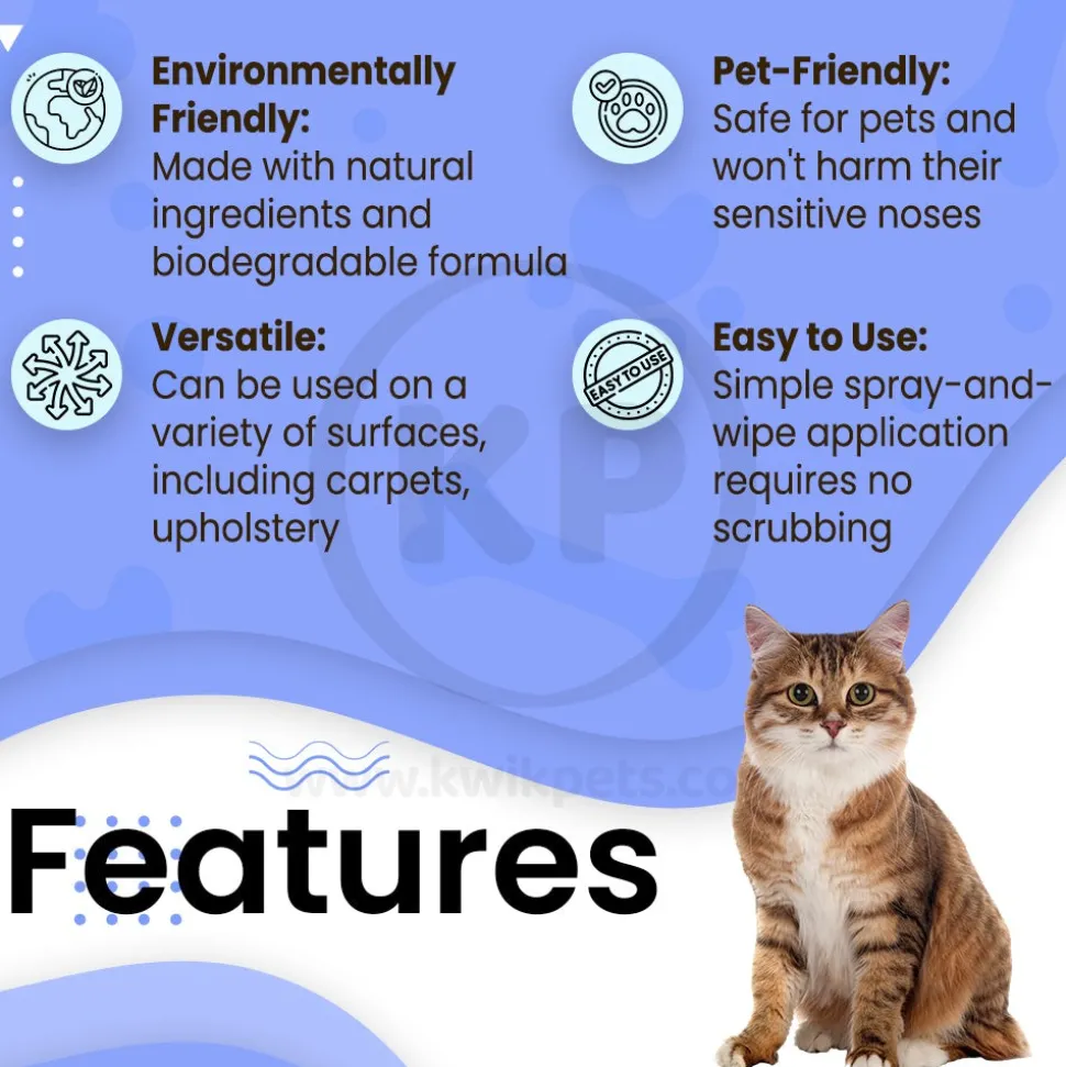 Boxiecat Premium Scent-free Stain & Odor Remover 24-oz