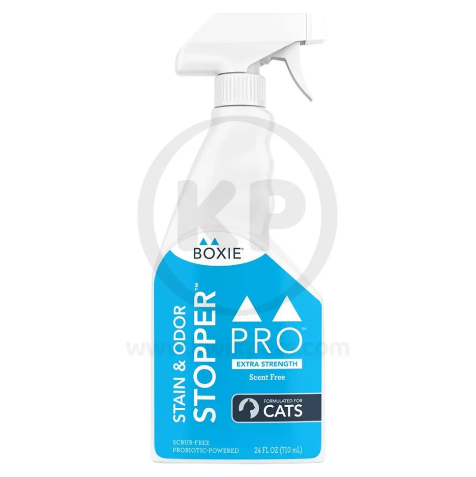Boxiecat Premium Scent-free Stain & Odor Remover 24-oz