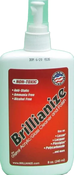 Brillianize Plastic Cleaner in Pump Spray Bottle 8-oz