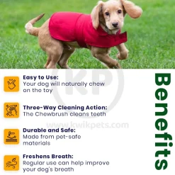 BulbHead Chewbrush Self Brushing Dog Toothbrush