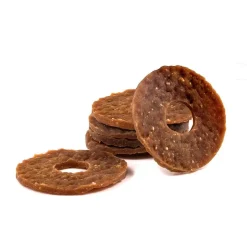 Busy Buddy Dog Treat Refill Rings Original Rawhide & Peanut Butter Variety Pack Size A 2.79-oz