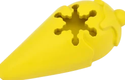 Busy Buddy Frosty Cone Freezable Treat Holding Dog Toy Yellow Medium/Large