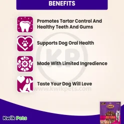 Cadet Gourmet Beef Hide & Duck Twist Sticks Dog Treats 5-in 50 Count