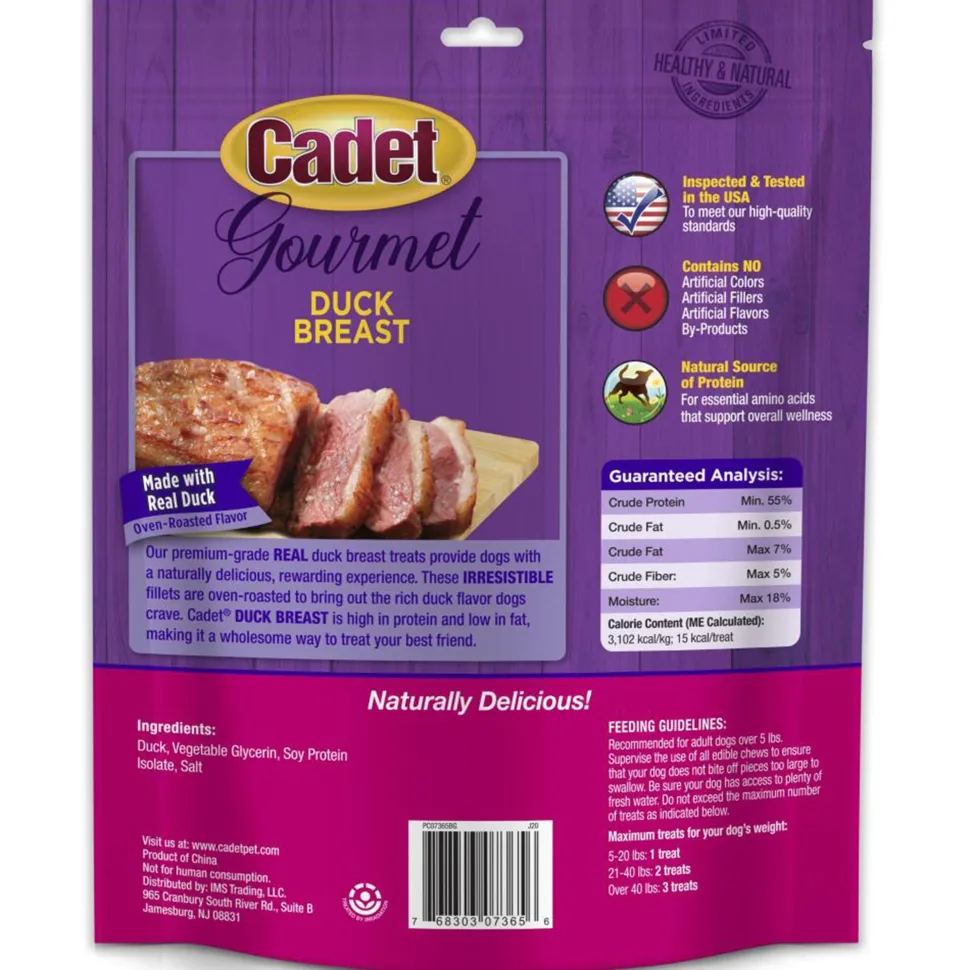 Cadet Gourmet Duck Breast Treats for Dogs 14-oz