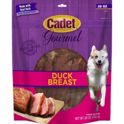 Cadet Gourmet Duck Breast Treats for Dogs 28-oz