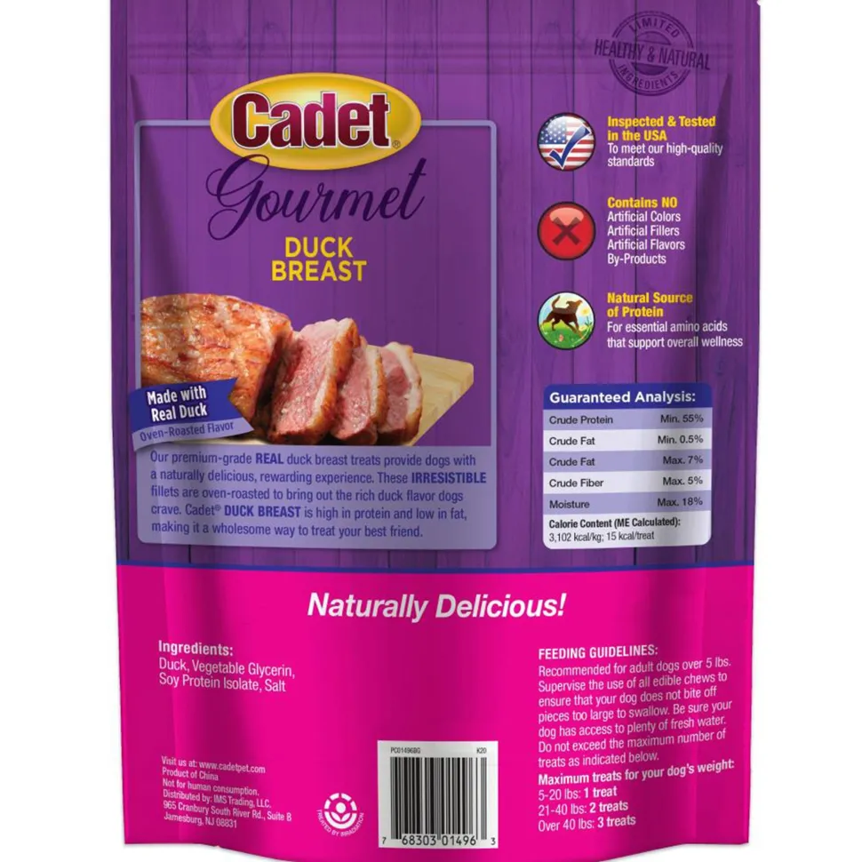 Cadet Gourmet Duck Breast Treats for Dogs 2.5-lb