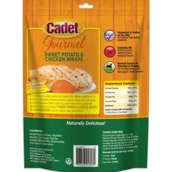 Cadet Gourmet Sweet Potato & Chicken Wrapped Dog Treats 14-oz