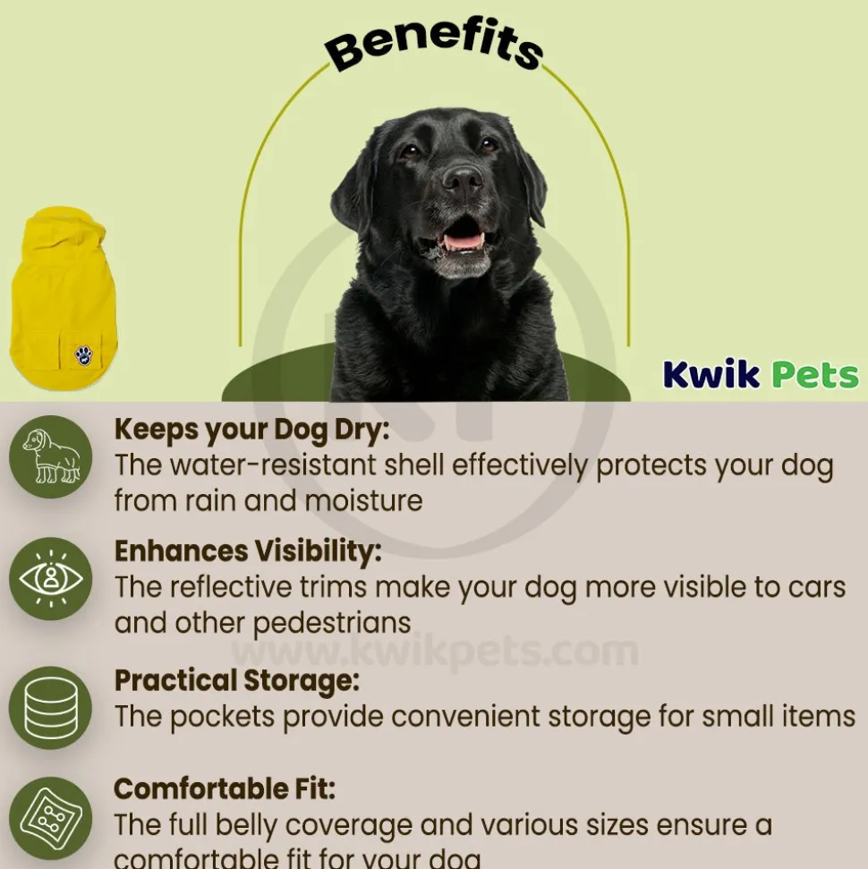 Canada Pooch Dog Torrential Tracker Yellow 16