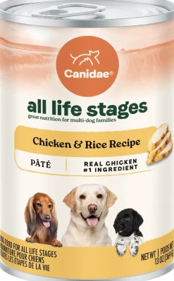 CANIDAE All Life Stages Canned Dog Food Chicken & Rice 13-oz