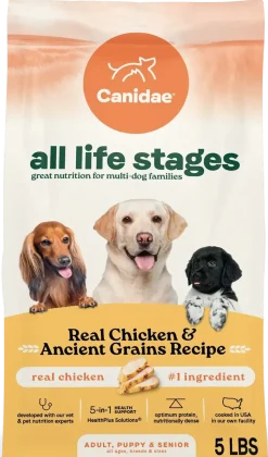Canidae All Life Stages Dry Dog Food Real Chicken & Ancient Grains Recipe 5-lb
